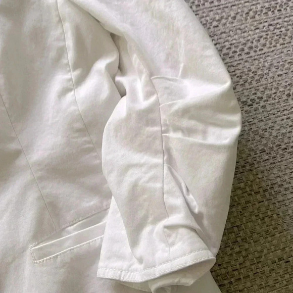 Cinq a Cept white blazer size 10 - Picture 5 of 8